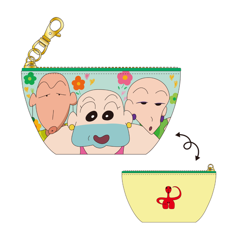 クレヨンしんちゃん 三角ミニポーチ たまゆらブラザーズ | クレヨン